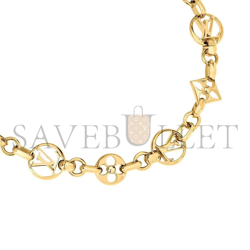 LOUIS VUITTON CRAZY IN LOCK NECKLACE M00373